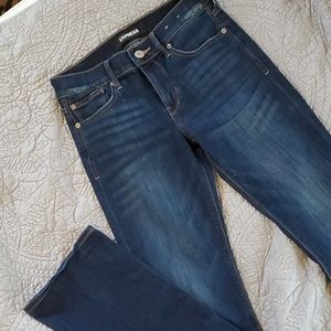 Express dark wash jeans